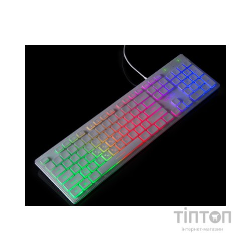 Клавіатура Vinga KB410 White