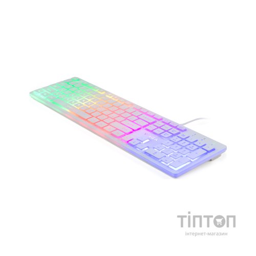 Клавіатура Vinga KB410 White