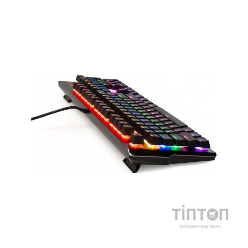 Клавіатура Vinga KBGM160 LED Outemu Blue USB Black (KBGM160 Black)