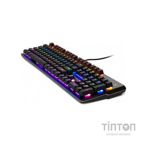 Клавіатура Vinga KBGM160 LED Outemu Blue USB Black (KBGM160 Black)