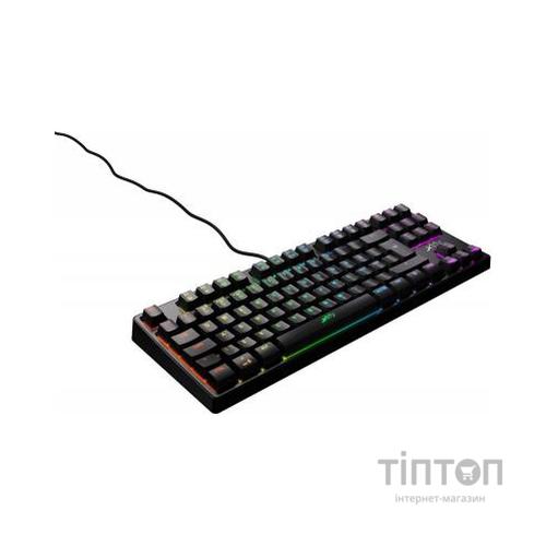 Клавіатура Xtrfy K4 TKL RGB Kailh Red Ukr-Ru Black (XG-K4-RGB-TKL-R-UKR)