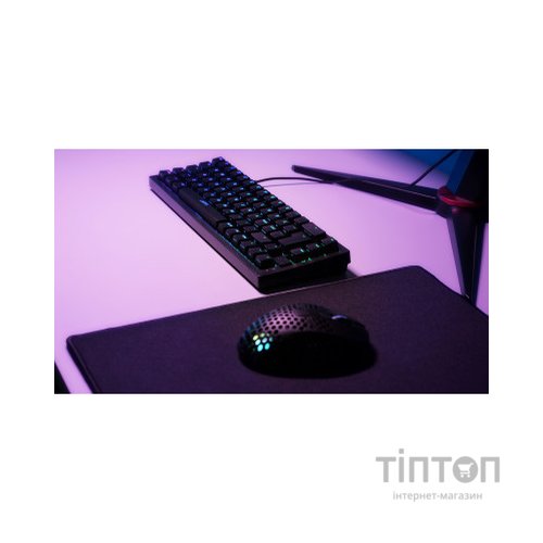 Клавіатура Xtrfy K5 68 keys Kailh Red Hot-swap RGB UA Black (K5-RGB-CPT-BLACK-R-UKR)