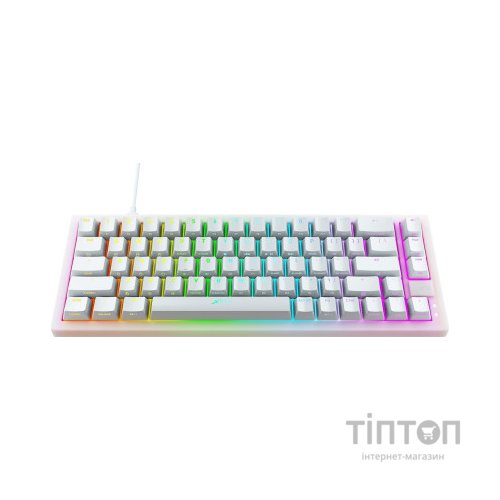 Клавіатура Xtrfy K5 68 keys Kailh Red Hot-swap RGB UA White (K5-RGB-CPT-TPWHITE-R-UKR)