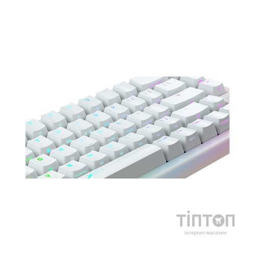 Клавіатура Xtrfy K5 68 keys Kailh Red Hot-swap RGB UA White (K5-RGB-CPT-TPWHITE-R-UKR)