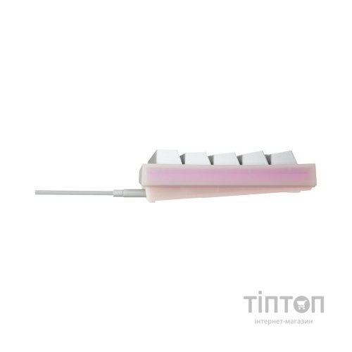 Клавіатура Xtrfy K5 68 keys Kailh Red Hot-swap RGB UA White (K5-RGB-CPT-TPWHITE-R-UKR)