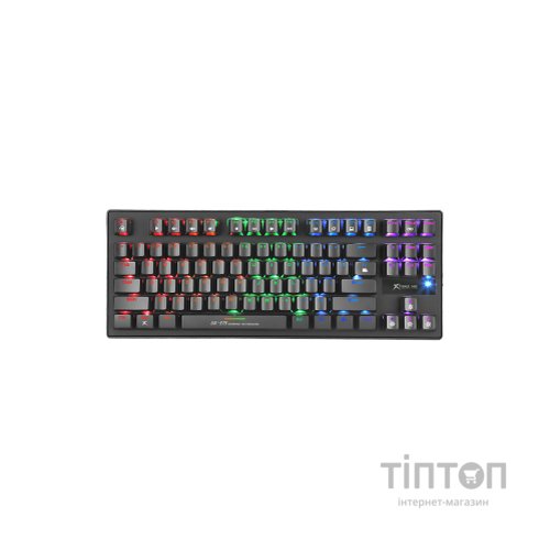Клавіатура Xtrike ME GK-979 5 colors-LED Mechanical Red Switch USB Black (GK-979)