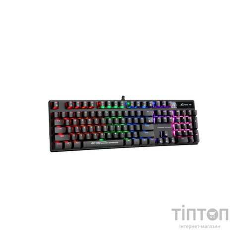 Клавіатура Xtrike ME GK-980 6 colors-LED Mechanical Red Switch USB Black (GK-980)