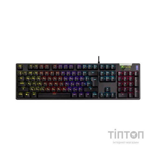 Клавіатура Xtrike ME GK-981 LED Mechanical USB UA Black (GK-981UA)