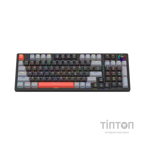 Клавіатура Xtrike ME GK-987 RGB Mechanical USB UA Black/Grey (GK-987GGRUA)