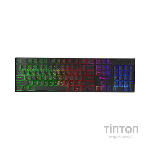Клавіатура Xtrike ME KB-511 LED USB UA Black (KB-511UA)