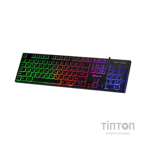 Клавіатура Xtrike ME KB-511 LED USB UA Black (KB-511UA)