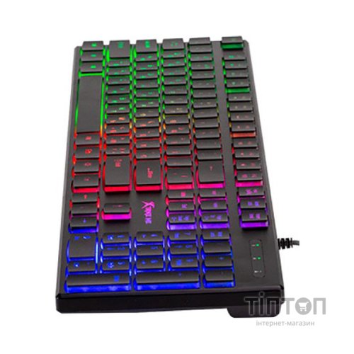 Клавіатура Xtrike ME KB-511 LED USB UA Black (KB-511UA)