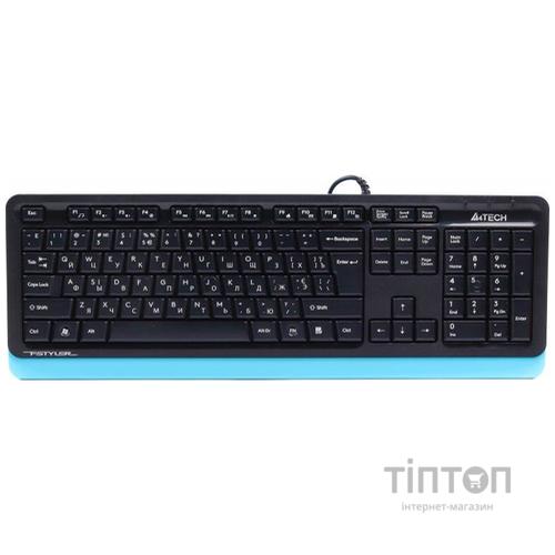 Клавиатура A4Tech Fstyler FKS10 Blue USB