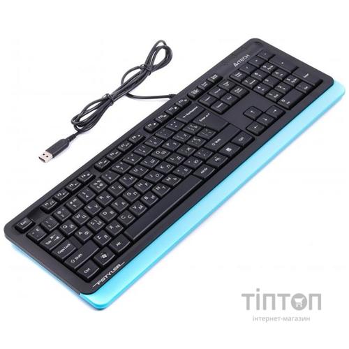 Клавиатура A4Tech Fstyler FKS10 Blue USB