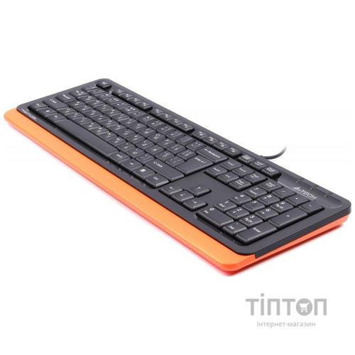Клавиатура A4Tech Fstyler FKS10 Orange USB