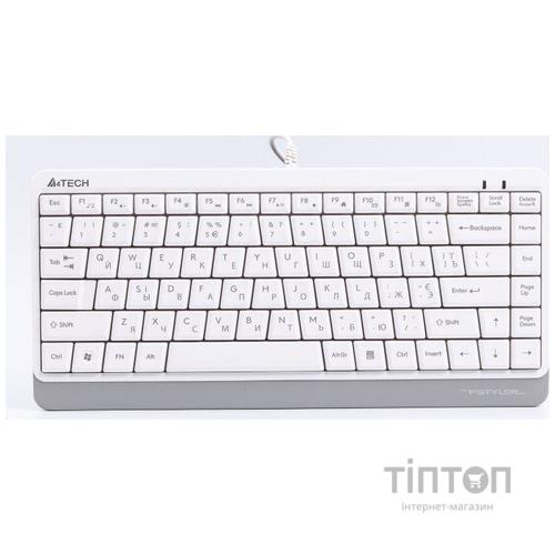 Клавиатура A4Tech Fstyler FKS11 White USB
