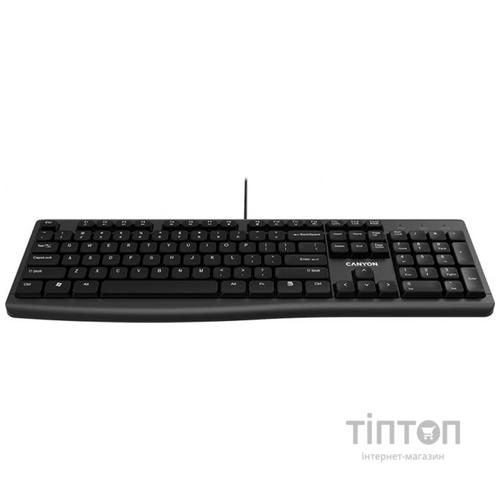 Клавіатура Canyon KB-50 USB Black (CNE-CKEY5-RU)