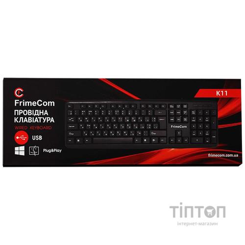 Клавиатура FrimeCom K11 Black USB
