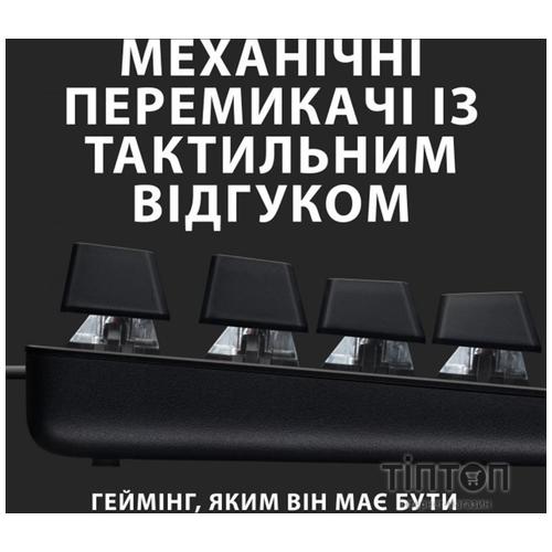 Клавіатура Logitech G413 TKL SE Mechanical Tactile Switch USB UA Black (920-010446)