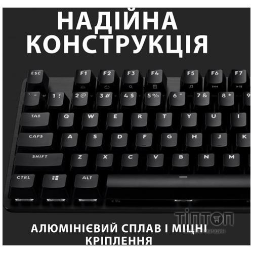 Клавіатура Logitech G413 TKL SE Mechanical Tactile Switch USB UA Black (920-010446)
