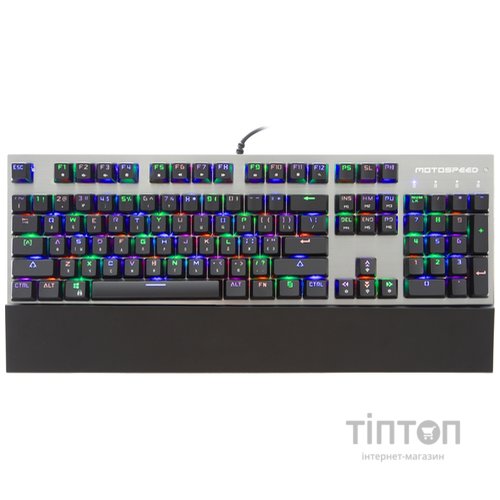 Клавиатура Motospeed CK108 Outemu Blue Silver USB