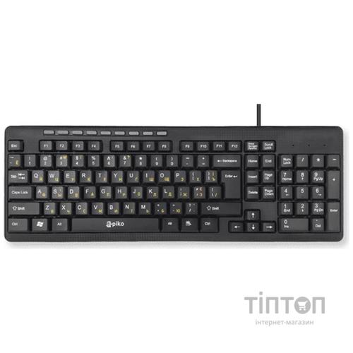 Клавіатура Piko KB-108 USB Black (1283126467103)