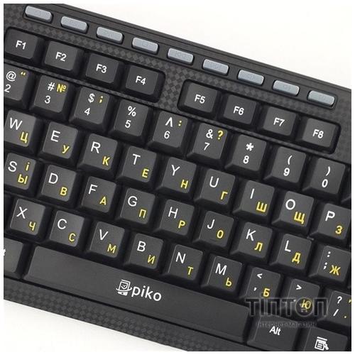 Клавіатура Piko KB-108 USB Black (1283126467103)