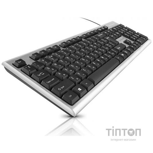 Клавиатура REAL-EL 507 Standard Silver USB