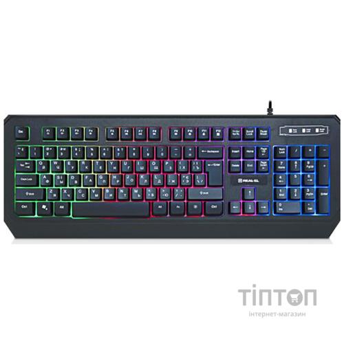 Клавиатура REAL-EL Comfort 7001 Black USB UAH