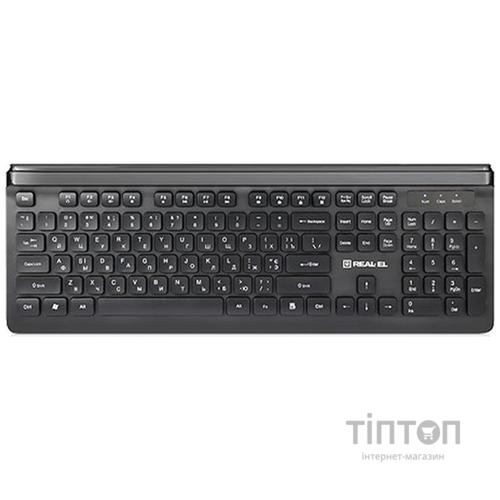 Клавиатура REAL-EL Comfort 7085 Black USB UAH