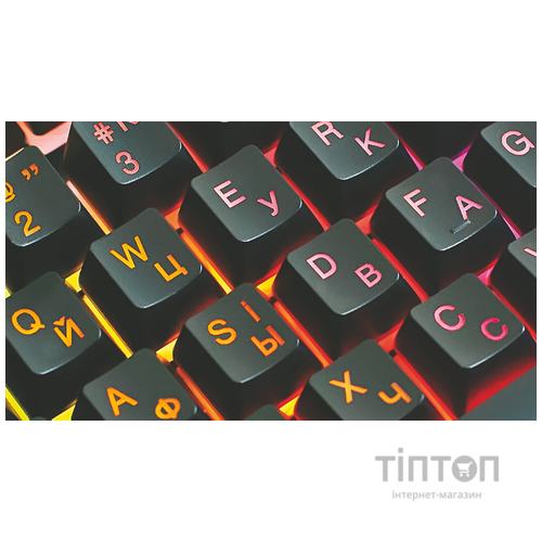 Клавиатура REAL-EL Gaming 8710 TKL Backlit Ukr Black