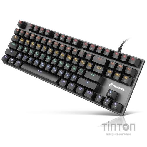 Клавиатура REAL-EL M 05 Grey