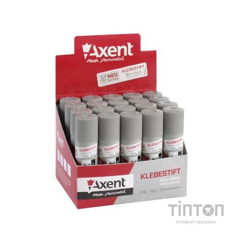 Клей Axent Glue stick PVA, 15 g (display) (7102-А)