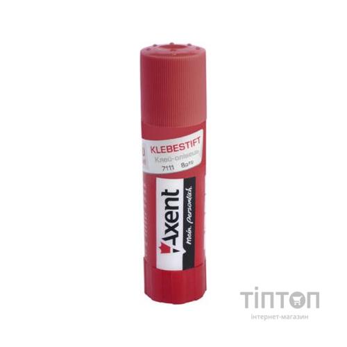 Клей Axent Glue stick PVP, 8 g (display) (7111-А)