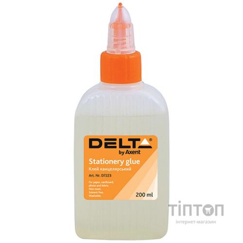 Клей Delta by Axent Stationery glue, polymer, 200 мл, cap dispenser (D7223)