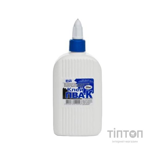 Клей КіП ПВА-К 200 мл із супер ковпачком (GLUE-KIP-PVA-200ML)