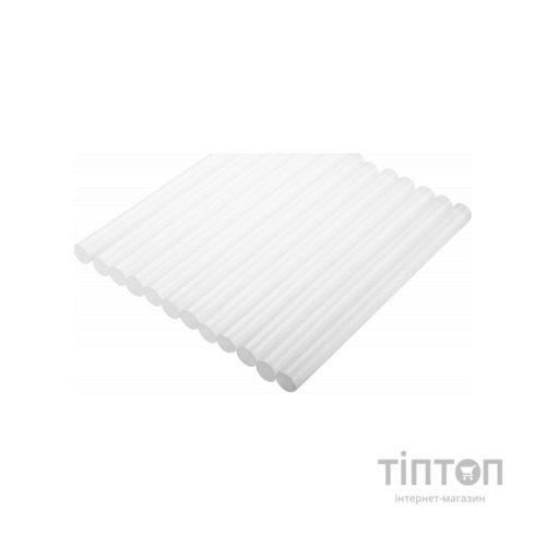 Клейові стержні Topex 8 x 100 мм, 12 шт., Прозрачные (42E180)