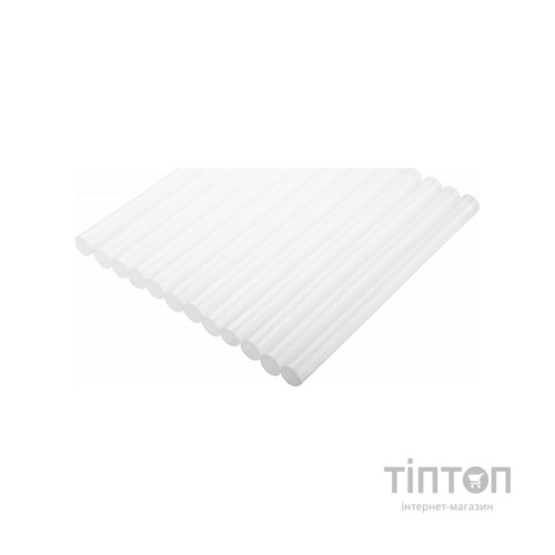 Клейові стержні Topex прозорі 12 шт. (42E113)