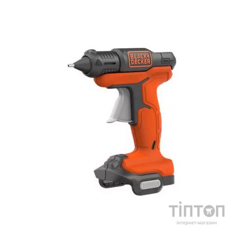 Клейовий пістолет Black&Decker 12V, Li-Ion, D=7 мм, 150C° (без АКБ та ЗП) (BDCGG12N)