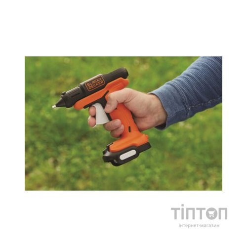 Клейовий пістолет Black&Decker 12V, Li-Ion, D=7 мм, 150C° (без АКБ та ЗП) (BDCGG12N)