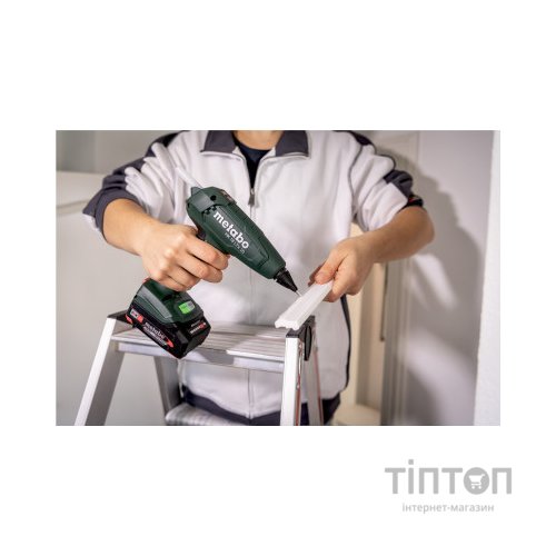 Клейовий пістолет Metabo HK 18 LTX 20, 18В, стрижні 11мм, подача 20г/хв (без АКБ та ЗП) (600797850)