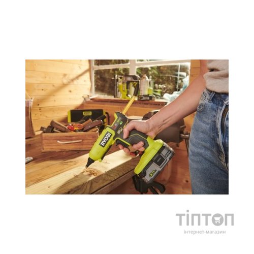 Клейовий пістолет Ryobi RGL18-0 акумуляторний 18В ONE+, стрижні 11/12мм (без АКБ та ЗП) (5133005002)