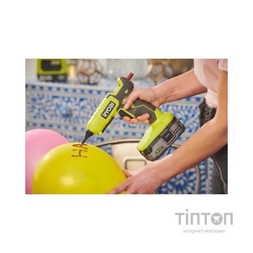 Клейовий пістолет Ryobi RGL18-0 акумуляторний 18В ONE+, стрижні 11/12мм (без АКБ та ЗП) (5133005002)