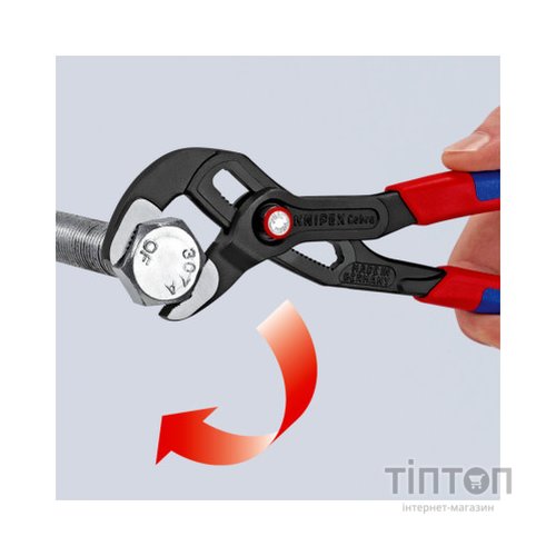 Кліщі KNIPEX переставні 180 mm (86 02 180)