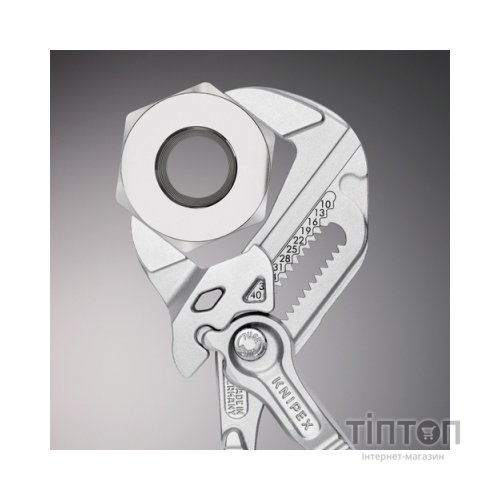 Кліщі KNIPEX переставні-гаєчний ключ 86 03 180 (86 03 180)