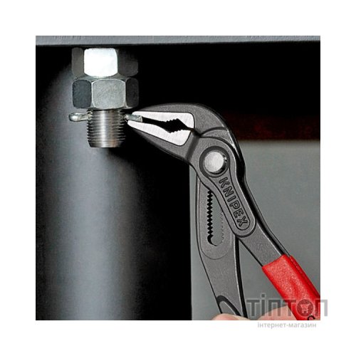 Кліщі KNIPEX сантехнічні Cobra ES потоншені губки (87 51 250)