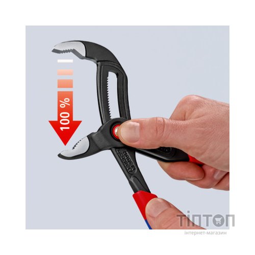 Кліщі KNIPEX сантехнічні Cobra QuickSet (87 21 250)