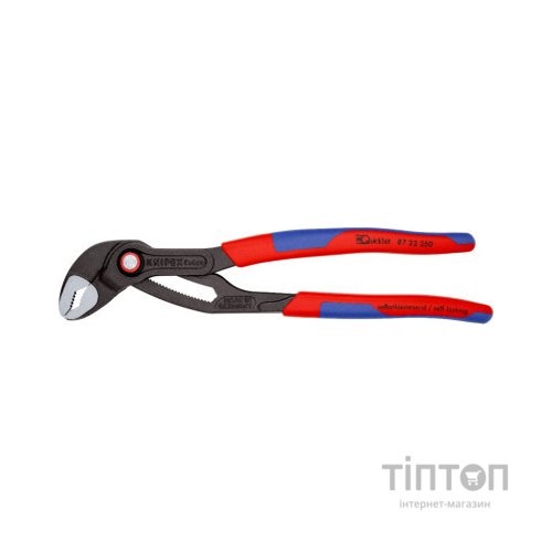 Кліщі KNIPEX сантехнічні Cobra QuickSet (87 22 250)