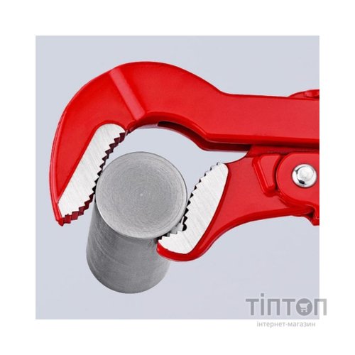 Кліщі KNIPEX трубні з S-подібним змиканням губок 83 30 010 (83 30 010)