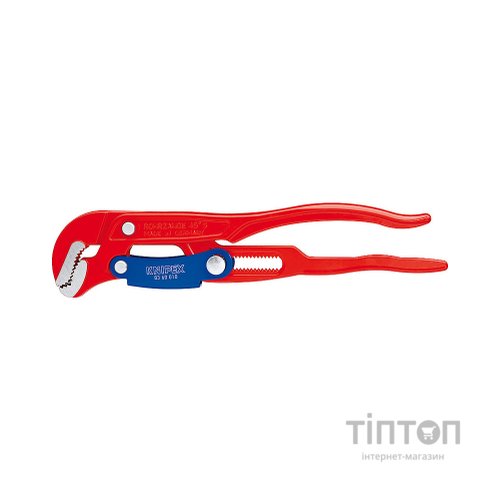 Кліщі KNIPEX трубні з S-подібним змиканням губок 83 60 010 (83 60 010)